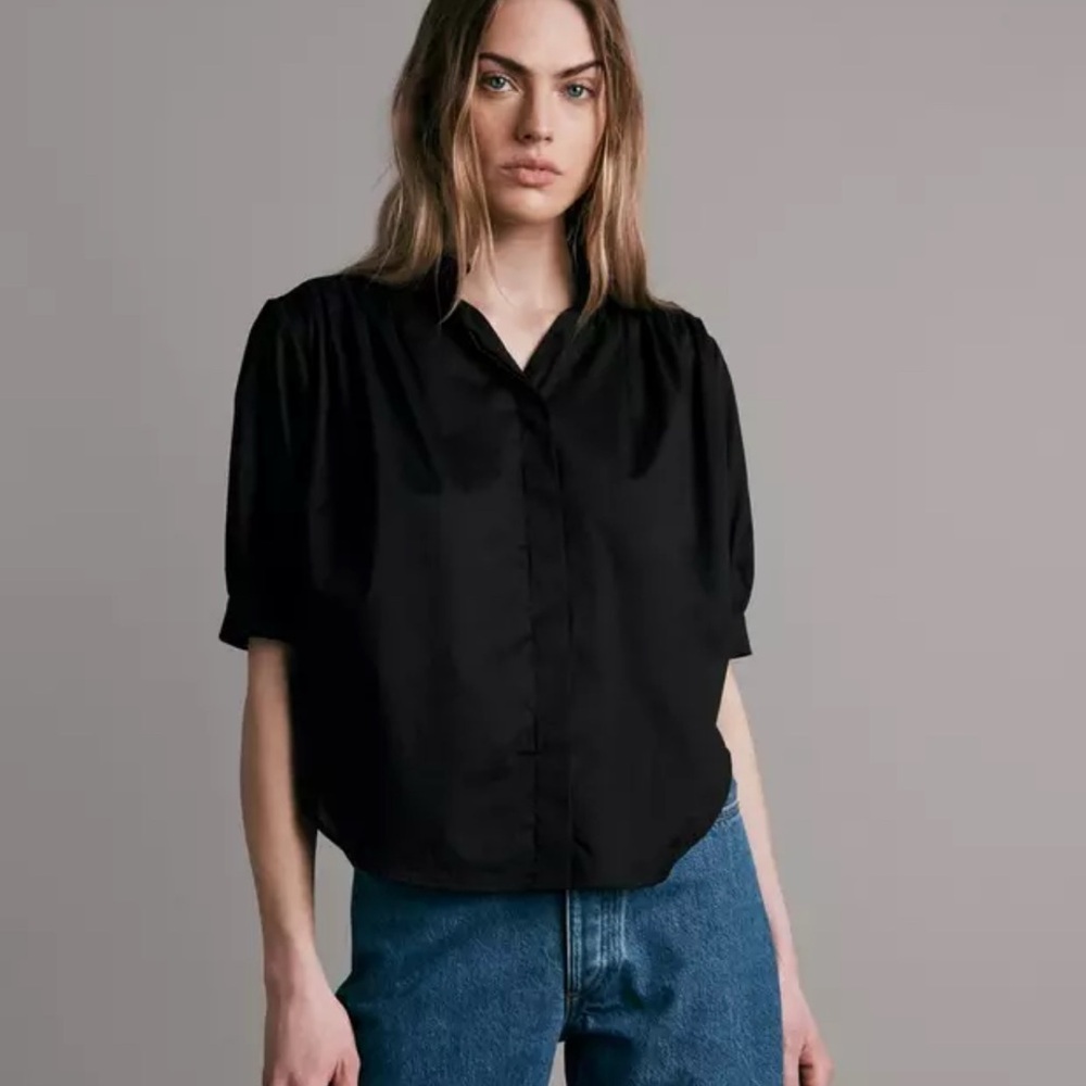 Rag & Bone Puff Sleeve Top